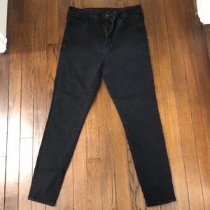 American eagle black skinny jean